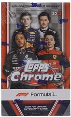 2022 Topps CHROME Formula 1 One F1 Hobby Box